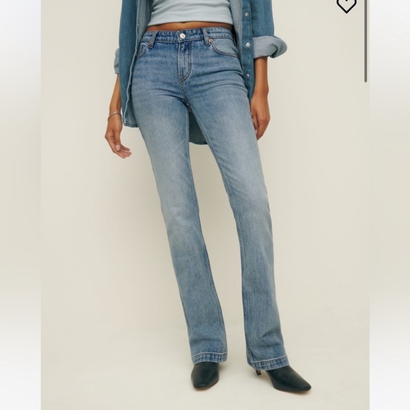Reformation Rayna Low Rise Bootcut Jean - Picture 2 of 7